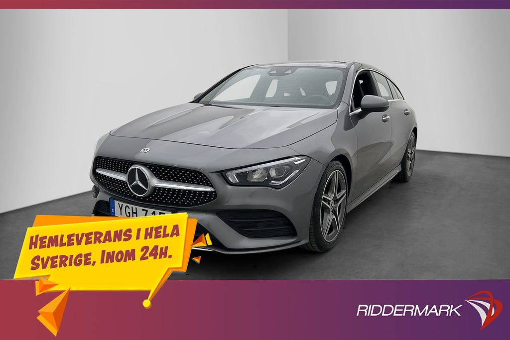 Mercedes-Benz CLA 200 AMG Värmare Wide Burm Kamera CarPlay