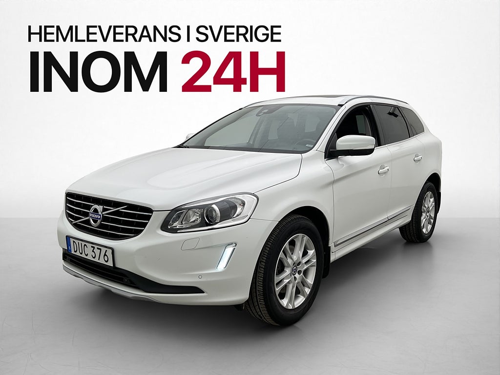 Volvo XC60 D4 AWD Summum Pano VOC Värmare Navi Skinn Elstol