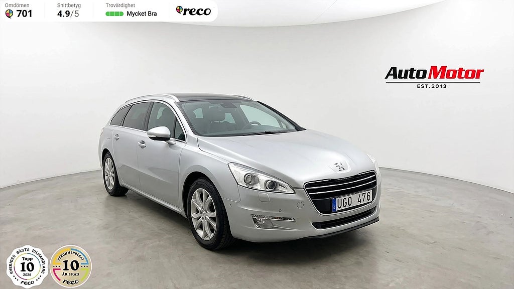 Peugeot 508 SW 1.6 THP Automat 156hk Panorama/Fullservad
