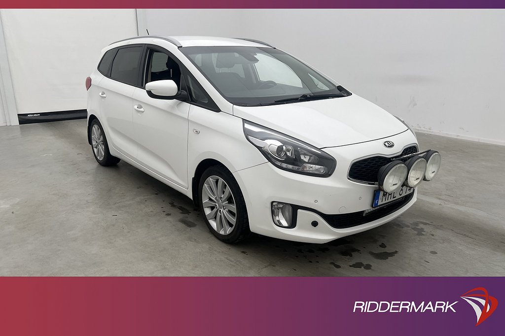 Kia Carens CRDi 115hk Advance 7-Sits Sensorer Rattvärme Drag