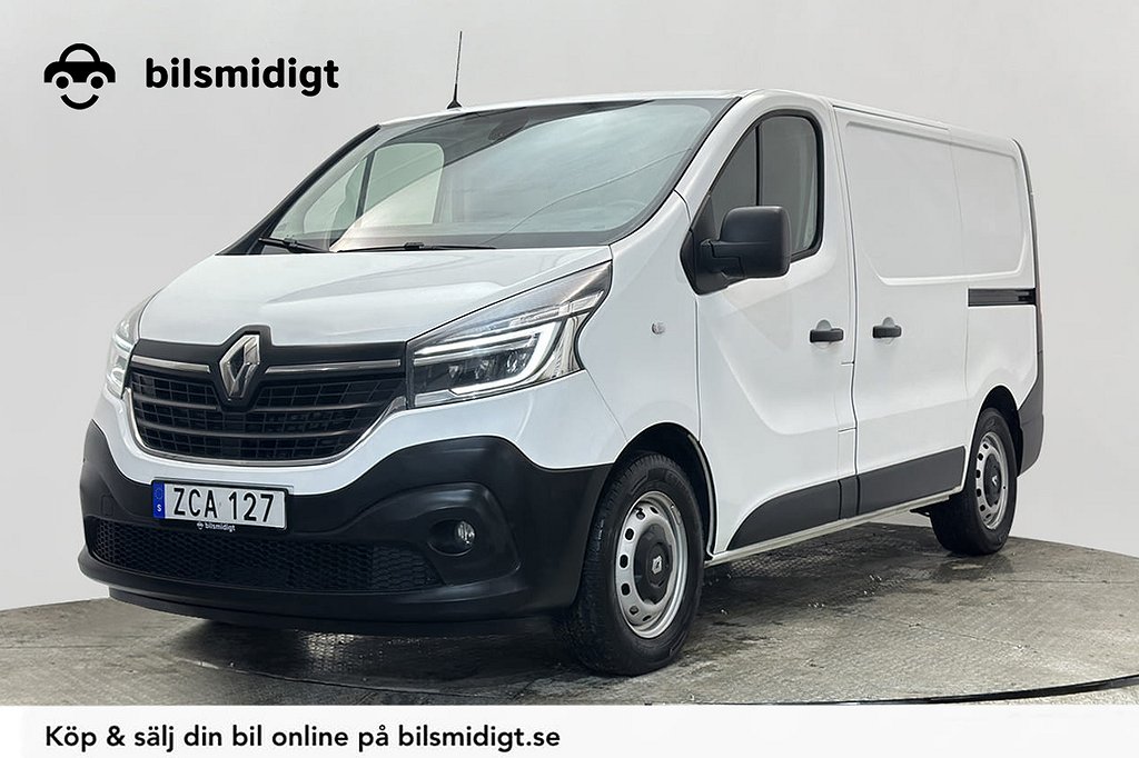 Renault trafic 2.8t 2.0 3-sits 2xDörr V-inredd Värmare Moms