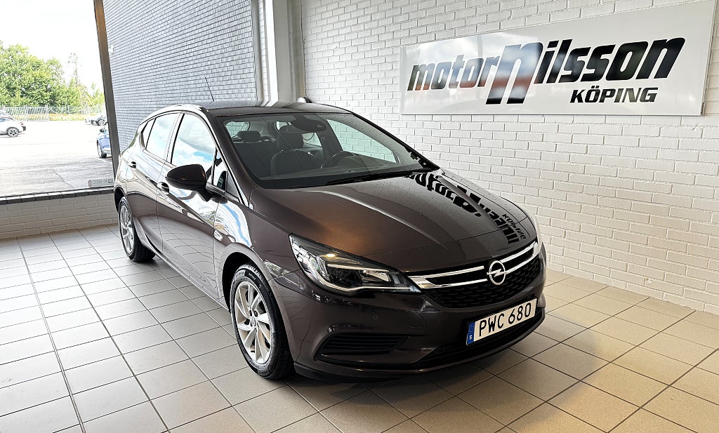 Opel Astra 1.0T 105hk Fin Bil Apple Carplay V-hjul Årsskatt 360:- 