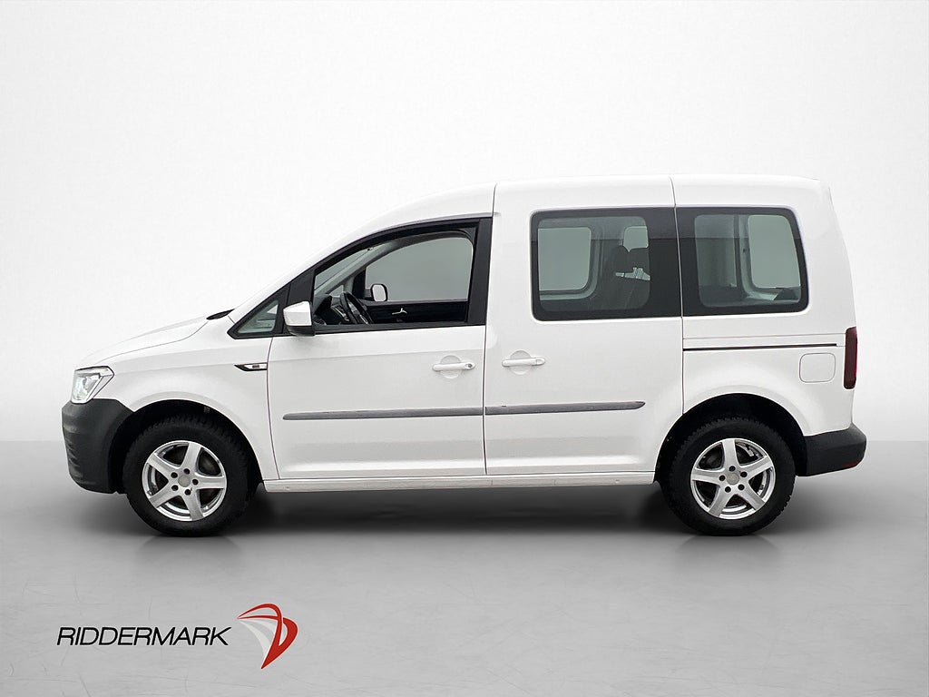 Volkswagen Caddy Life 2.0TDI Värmare Farthållare 5-Sits MOMS