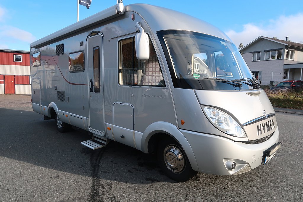 Hymer B 675 SL MB V6 190 Hk Automat Separata enkelsängar