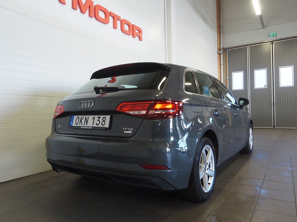 Audi A3 Sportback 1.4 TFSI 150hk COD | Carplay | PDC | 2017