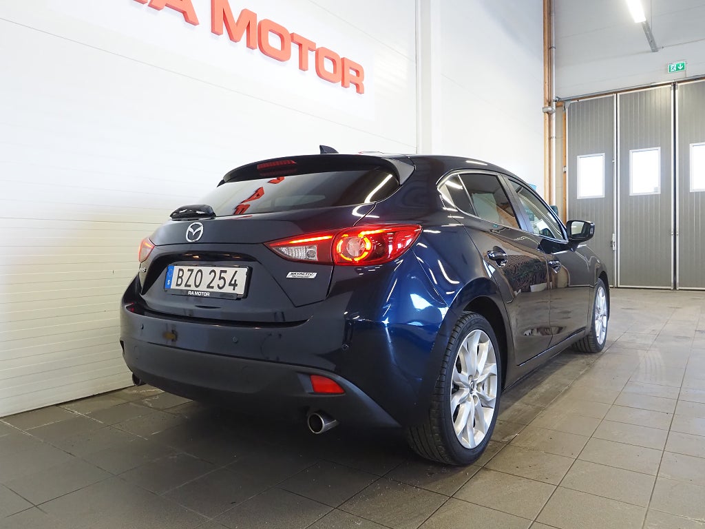 Mazda 3 Sport 2.0 165hk Optimum Skinn HuD Navi P-Sensorer BOSE 2014