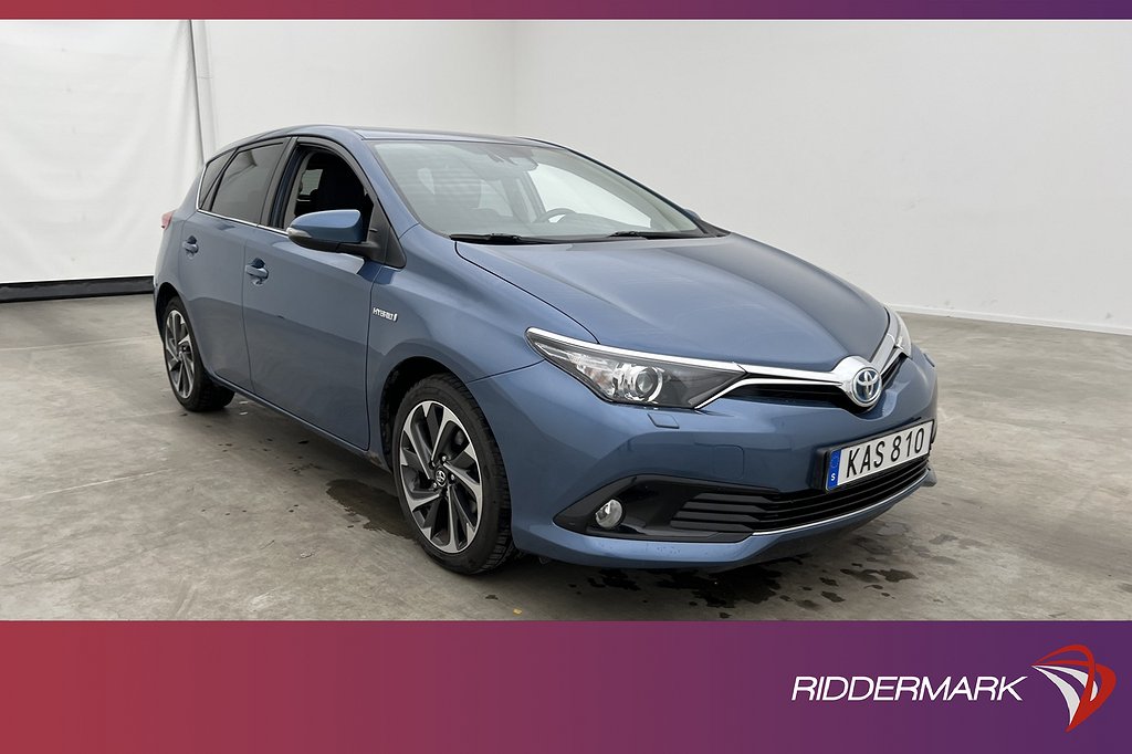 Toyota Auris Hybrid e-CVT 136hk Active Plus B-Kam 0,39L/mil