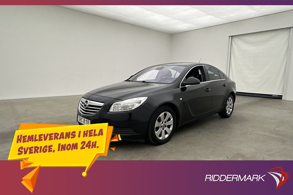 Opel Insignia Turbo 220hk M-Värmare P-Sensorer Farthållare