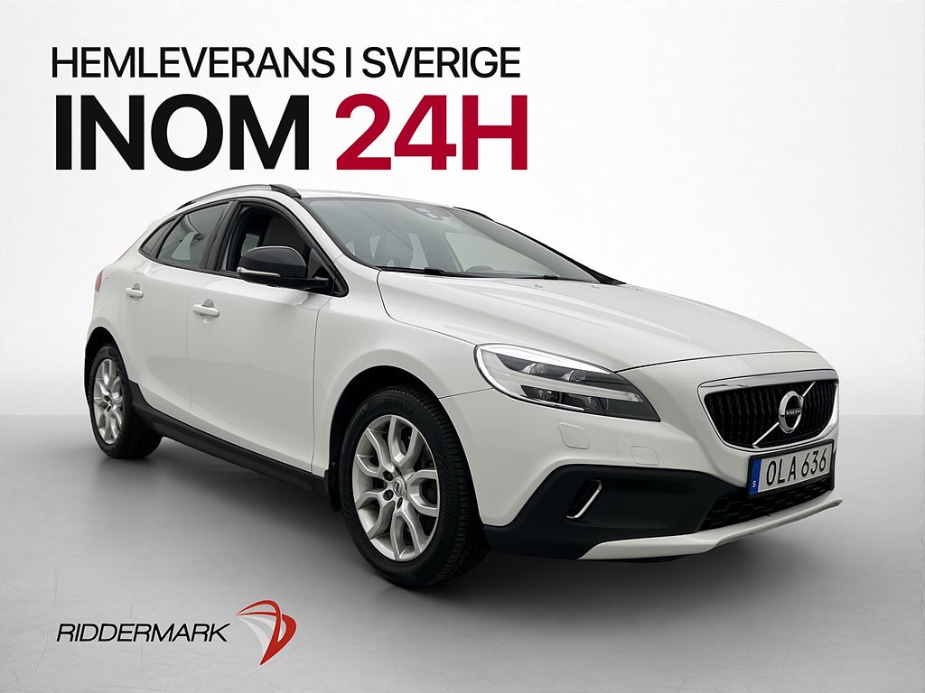 Volvo V40 Cross Country T3 152hk Summum Värmare Skinn Drag