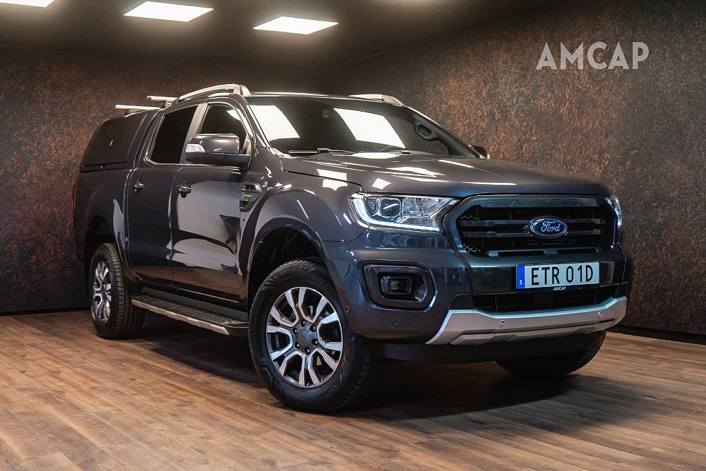 Ford ranger 2.0 Wildtrak | MOMS | Diffspärr | Kåpa | 3404 kr/mån