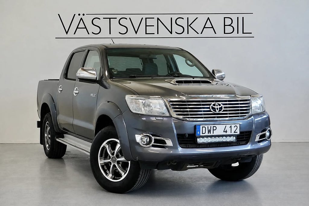 Toyota Hilux Dubbelhytt 3.0 D-4D 4x4 Värmare/1 Ägare/MOMS
