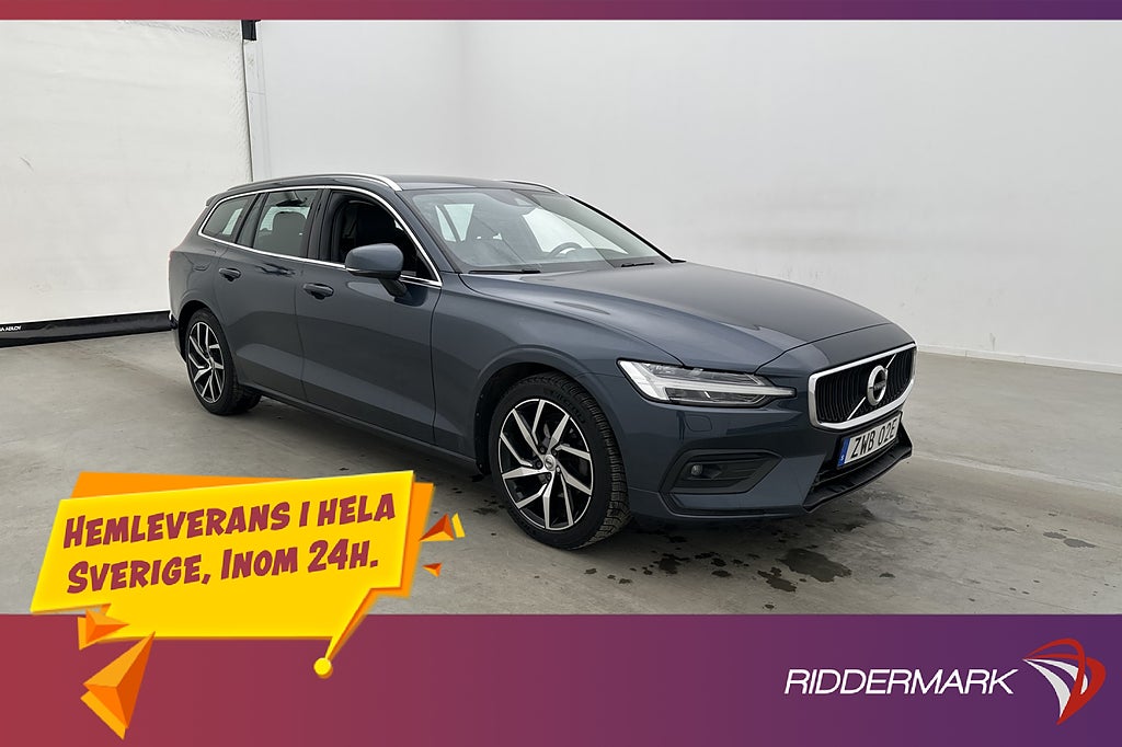 Volvo V60 D4 190hk Momentum H/K Värm Kamera Drag Navi BLIS