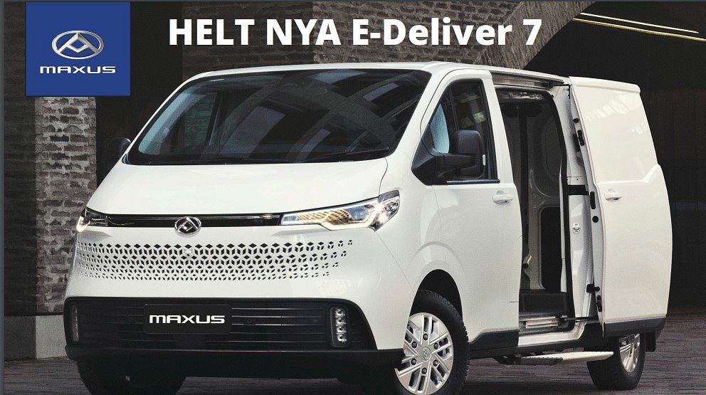 Maxus E-Delivery 7 L1H1 88kwh Tech -Räckvidd 370km 2024