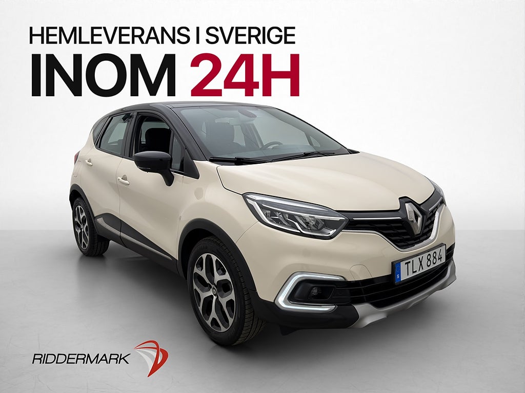 Renault Captur 1.2 TCe 118hk B-Kamera Navi Bluetooth