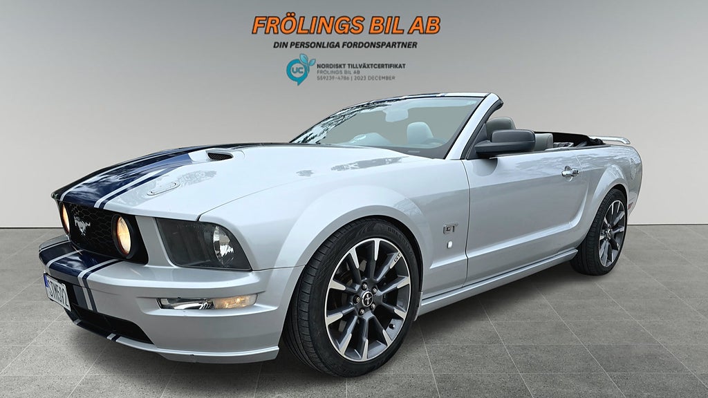 Ford Mustang GT Convertible SHELBYHUV NAVI BACKKAMERA 19"