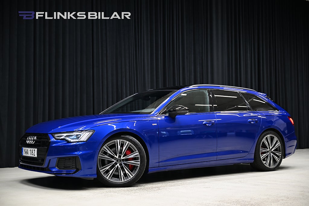 Audi A6 Avant 55 TFSI e Quattro 367HK Automat|S-Line|Pano|SeUtr