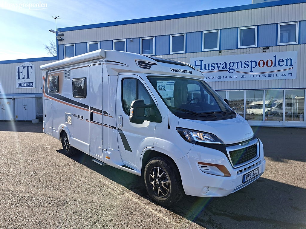 Weinsberg Pepper Edition Cara Compact Långbäddar, Cykelställ, Markis