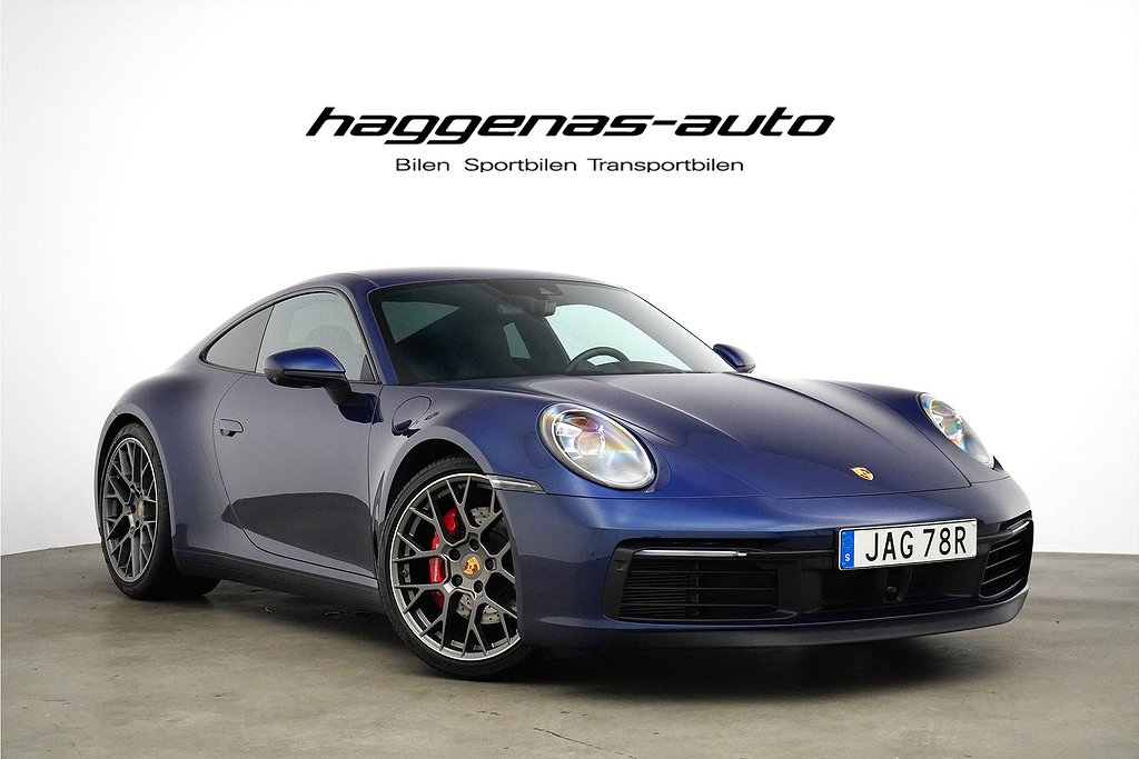 Porsche 992 911 Carrera 3.0 4S / 450 hk / BOSE / 360°