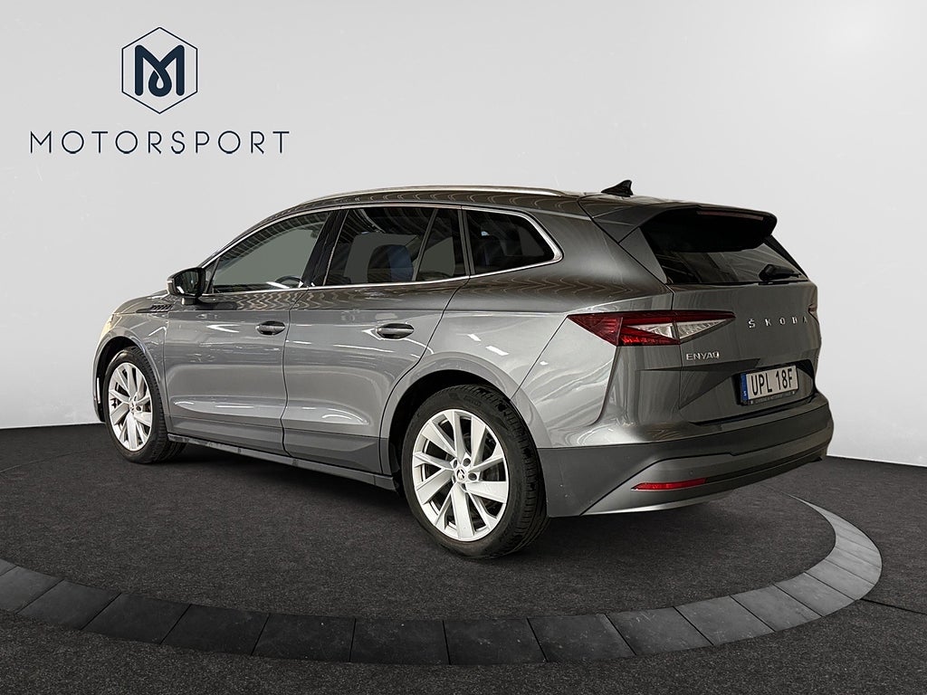 Skoda Enyaq iV 80x Dragkrok Adaptiv-farth Backkamera Navi Rattvärme bild 4