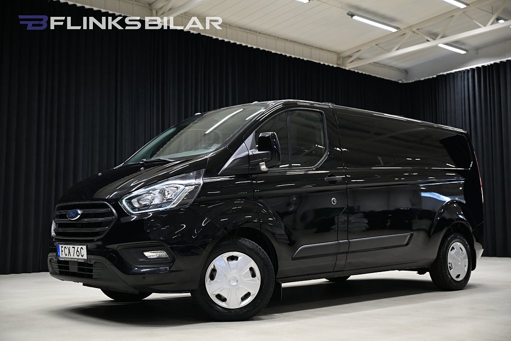 Ford transit Custom 130HK L2|Automat|Drag|Värmare|EnÄgare|NyKamrem