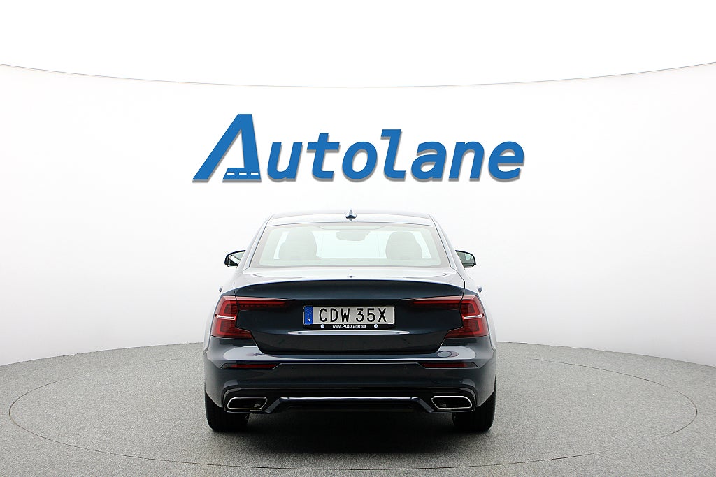 Volvo S60 T5 R-Design, CarPlay, H/K, BLIS, Värmare, VOC 250hk
