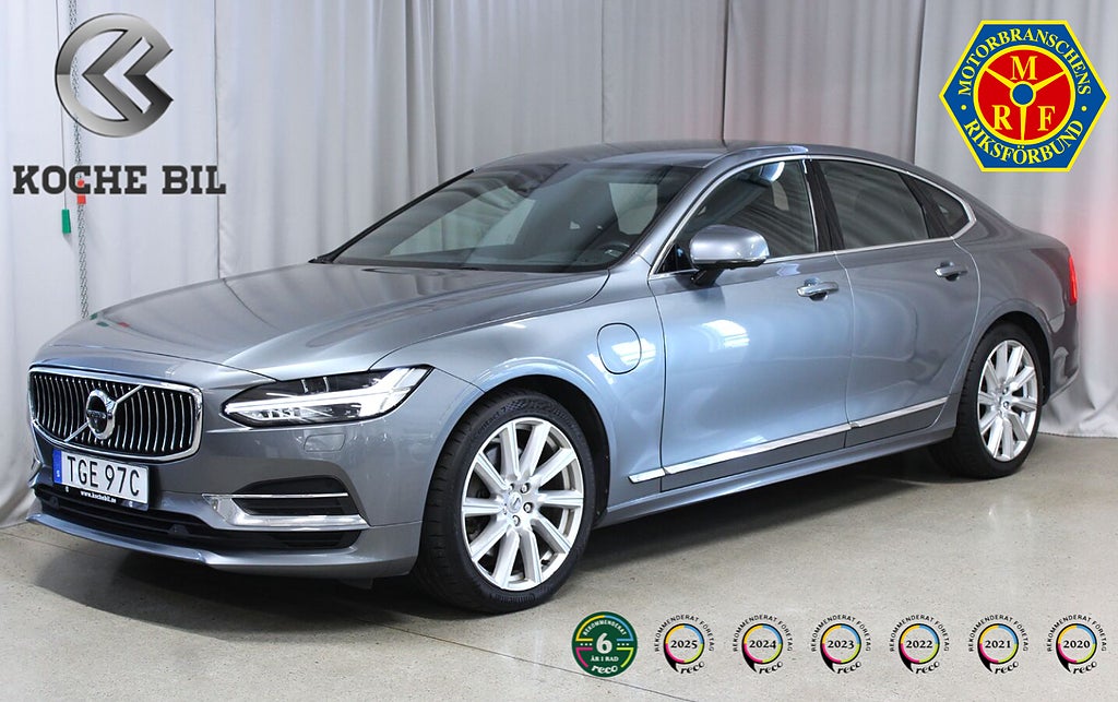 Volvo S90 T8 TwEn 407HK AWD Inscription, B&W, SE UTR, 3,99%