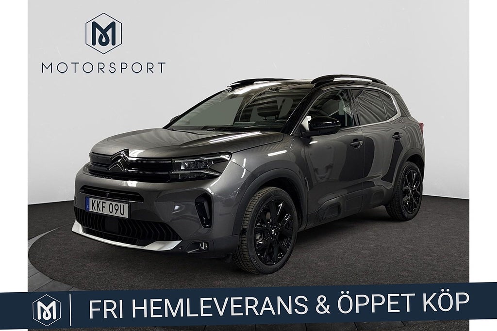 Citroën C5 Aircross 1.2 PT 130hk Aut Navi Apple Backkamera Dragkrok