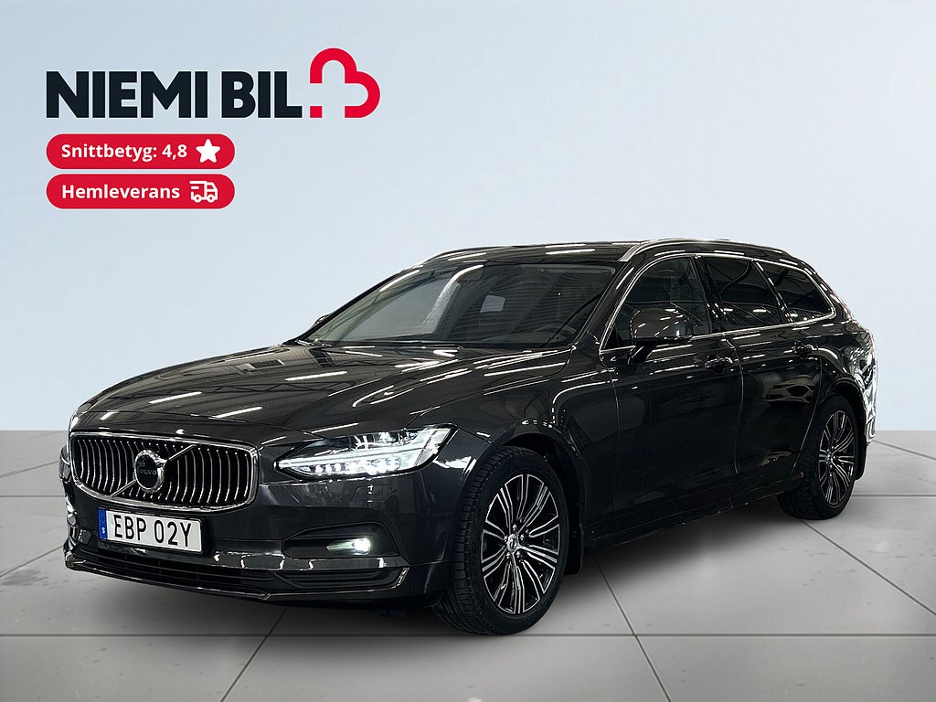 Volvo V90 D4 Momentum Advanced S&V-hjul/Kamera/Drag/Dieselvärmare