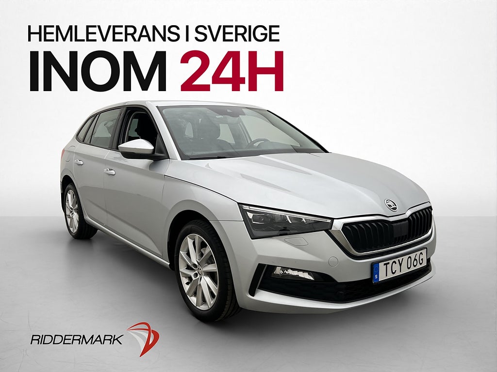 Skoda Scala 1.0 TSI Style Värmare Apple CarPlay 0.51l/mil