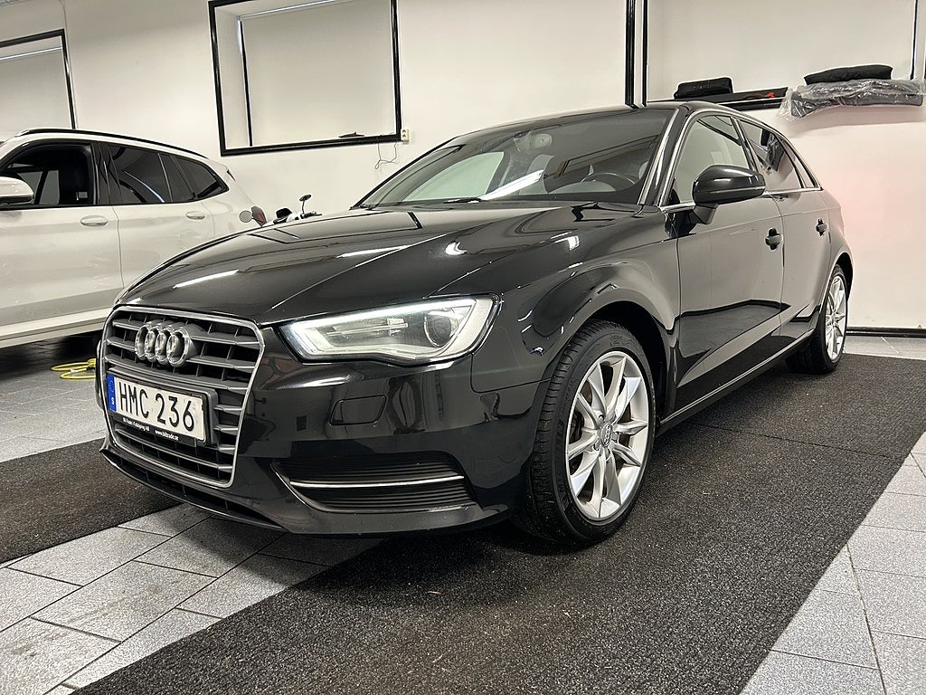 Audi A3 Sportback 1.4 TFSI S Tronic 125 hk Euro 6 NYB Nyserv