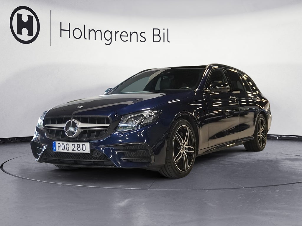 Mercedes-Benz E 400 T 3,65% ränta 4M 333hk AMG Line Drag Nav
