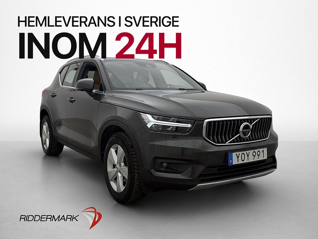 Volvo XC40 D3 Inscription VOC Värm 360° Skinn Rattvärme BLIS