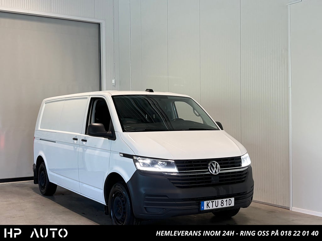 Volkswagen Transporter 2.0TDI 150hk Lång 2x skjutdörr D-värm Drag B-Kamera