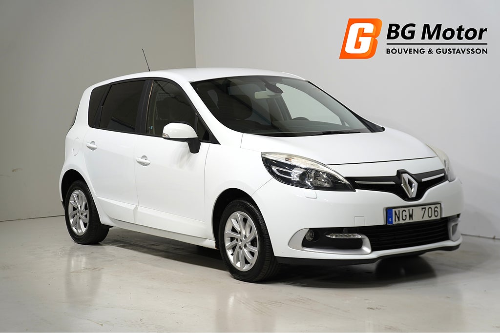 Renault Scénic 1.5 dCi 95HK Ny Kamrem/Nybesiktad/1,99% Ränta