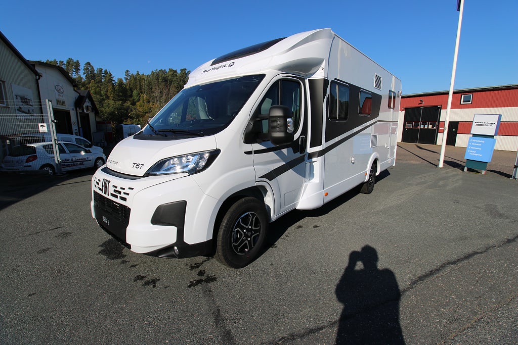 Sunlight T 67 Adventure edition Separata enkelsängar nedsänkbar dubbelsän