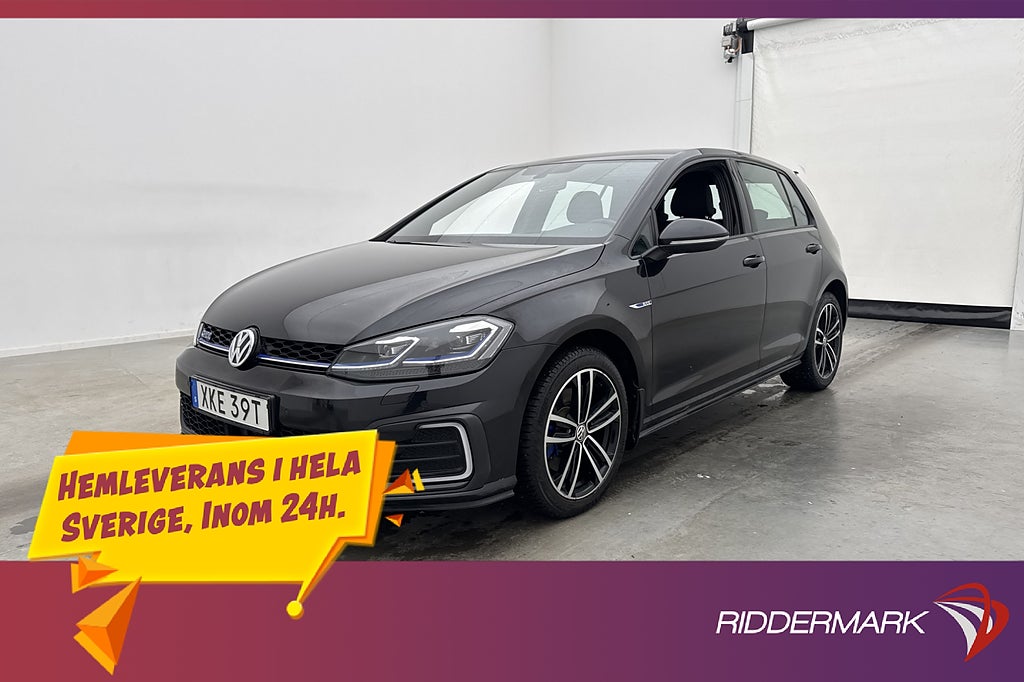 Volkswagen Golf GTE 204hk Cockpit P-Värm P-Sensorer CarPlay
