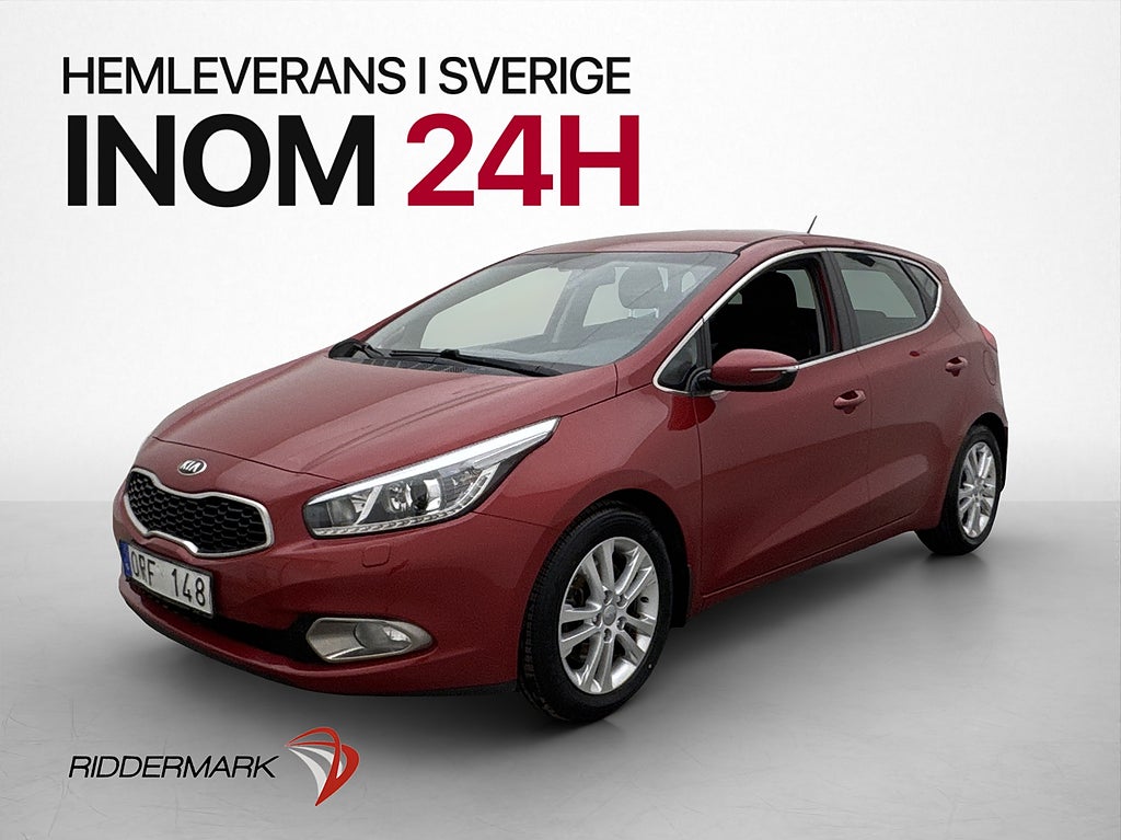 Kia Ceed 1.6 CRDi 128hk Comfort P-Sensorer Rattvärme Drag