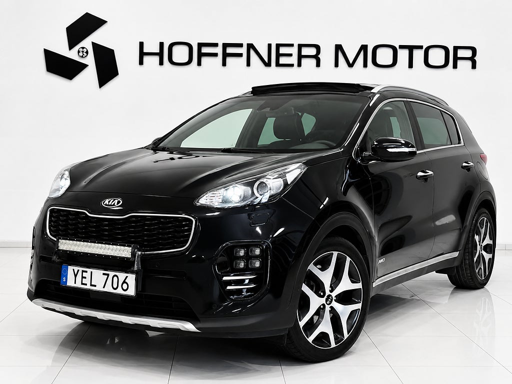 Kia Sportage 2.0 CRDi AWD GT-Line Facelift FULLTUTRUSTAD SE SPEC