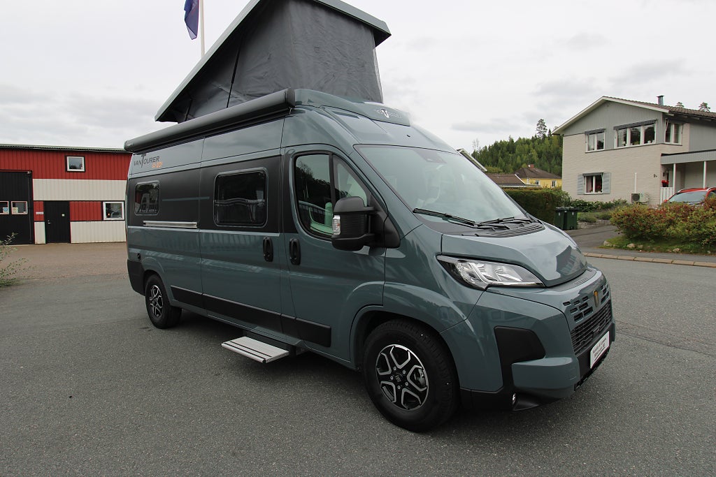 Knaus Vantourer 600 L Pop-Up hissbara långbäddar under 6 m hissbara lå