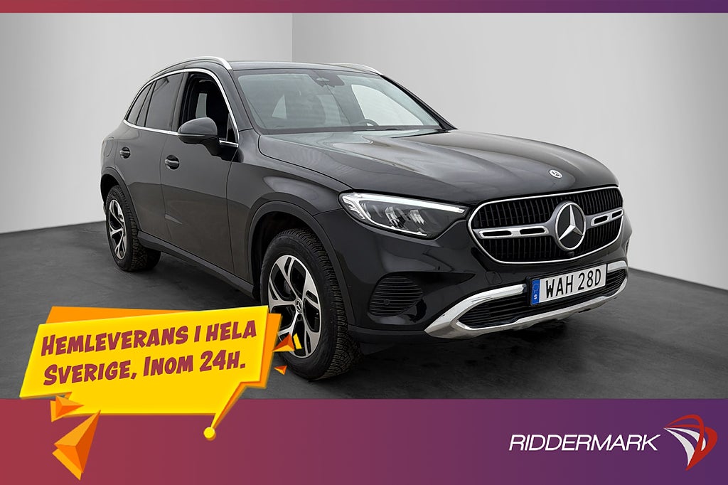 Mercedes-Benz GLC 300 e 4MATIC 313hk Värmare Dragkrok Kamera
