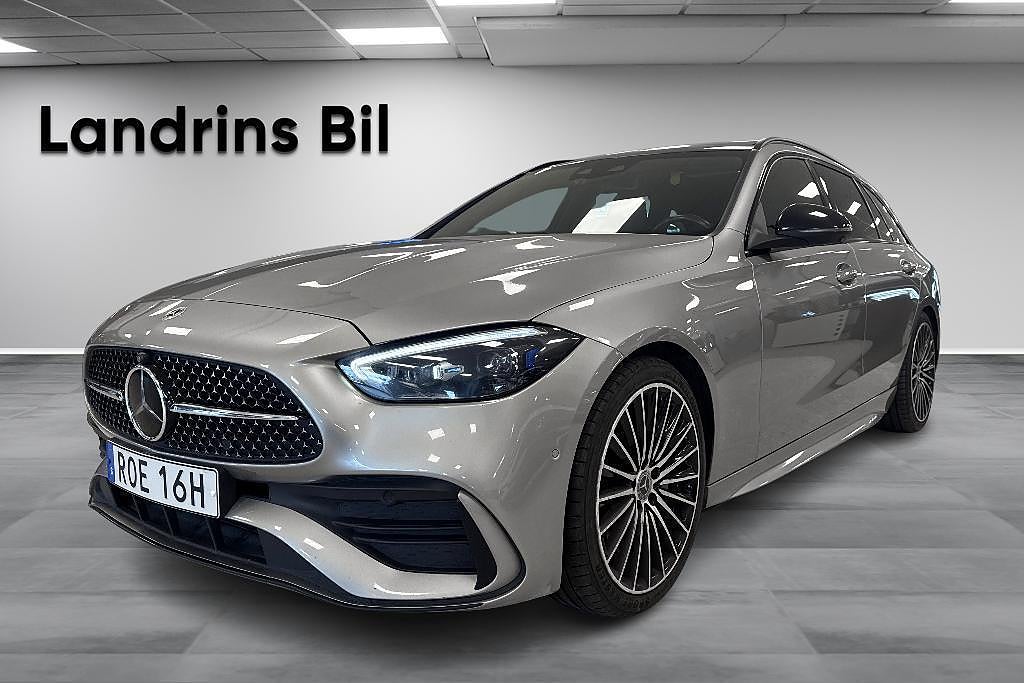 Mercedes-Benz C 220 d 4MATIC / AMG / Värmare / Dragkrok