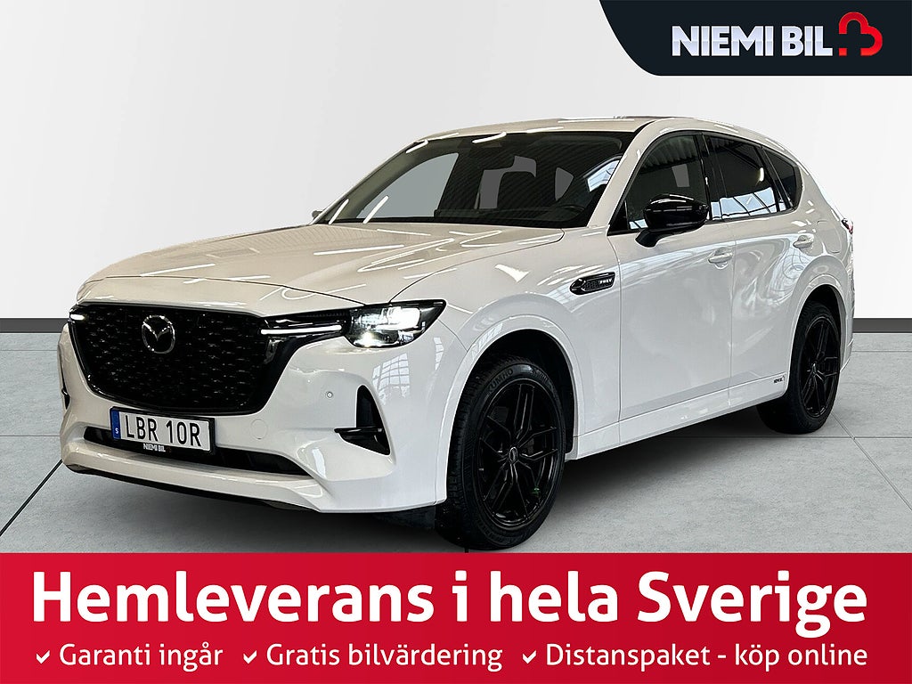 Mazda CX-60 PHEV S&Vhjul/Homura/MOMS/360/Carplay/Skinn/ConvSound