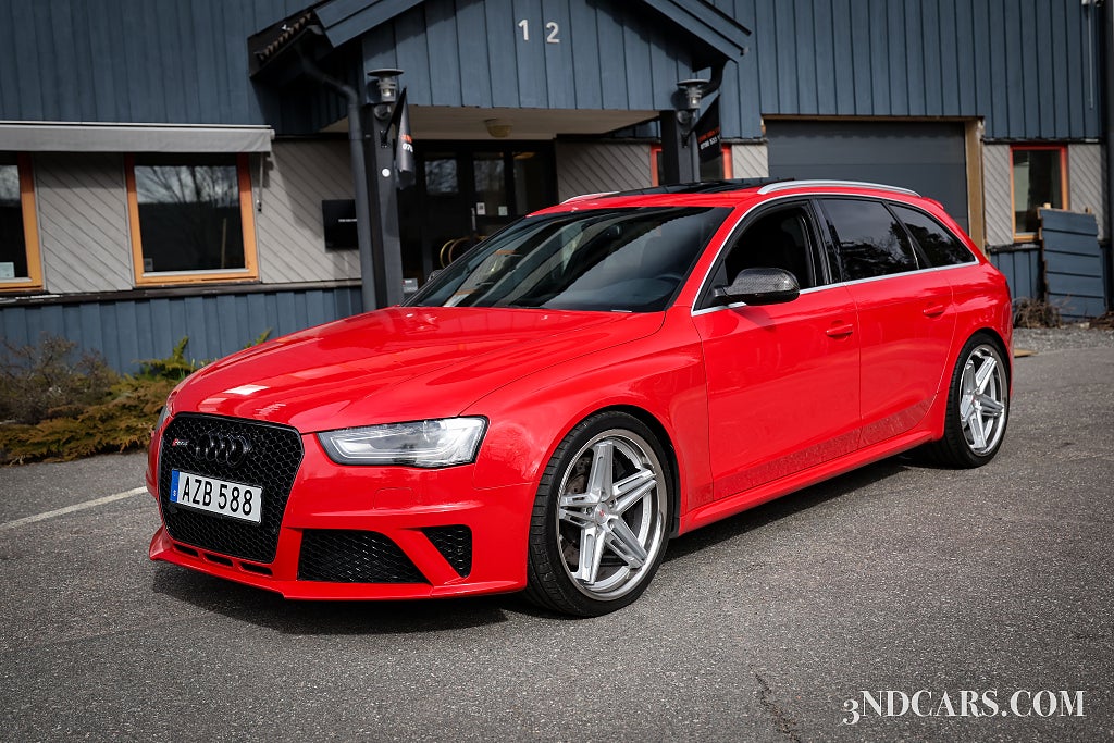Audi RS4 AVANT 4.2 FSI V8 Q S Tronic PANORAMA M-VÄRMARE B&O LJUD