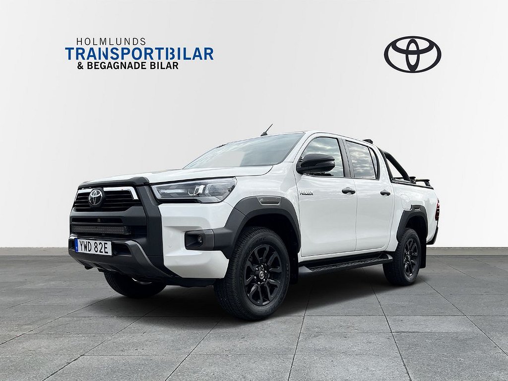 Toyota Hilux Dubbelhytt 2.8 4WD Automatisk (204HK) Invincible