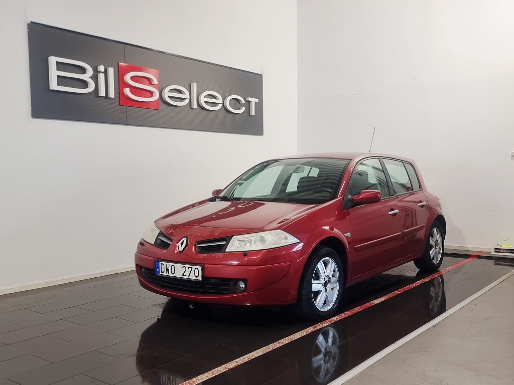 Renault Mégane 5-dörrar 1.6 eco2 Euro 4 Ny Servad 