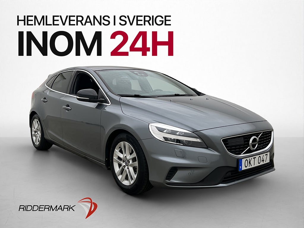 Volvo V40 D4 R-Design Polestar Pano VOC Värmare Kamera Navi