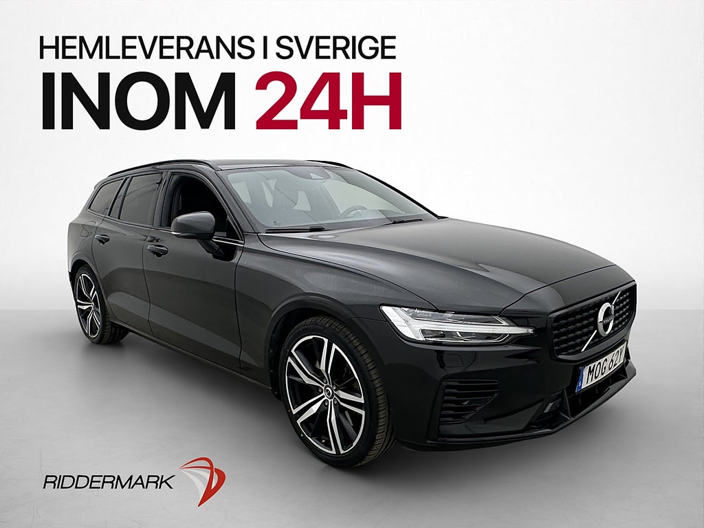 Volvo V60 Recharge T6 AWD R-Design Värm Drag Kamera CarPlay