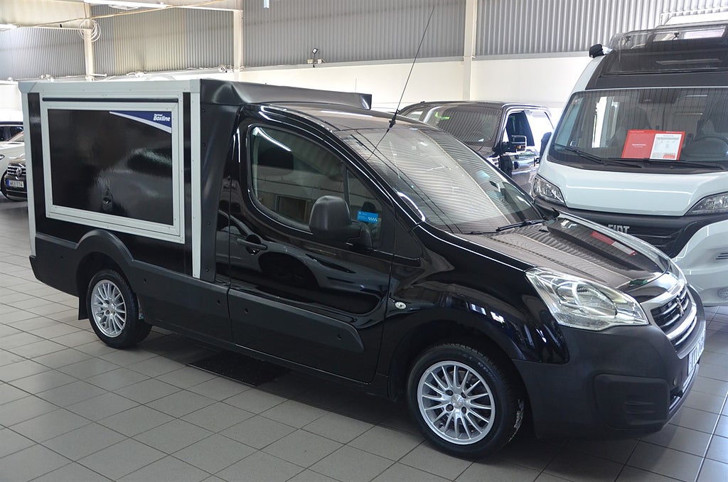 Peugeot Partner Pickup 1.6 BlueHDi Manuell, 99hk B  kam Moms