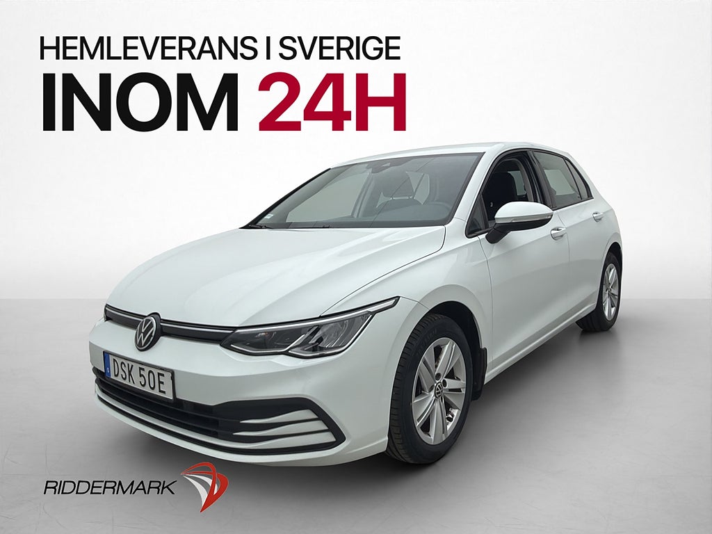 Volkswagen Golf 110hk TSI Base Kamera IQ Rattvärme CarPlay