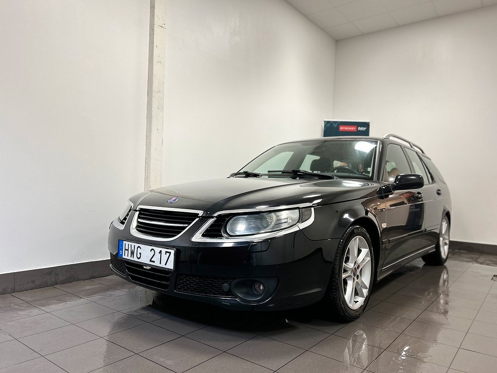 Saab 9-5 SportCombi 2.3 T BioPower Aero|Drag|M-Värme|Skinn